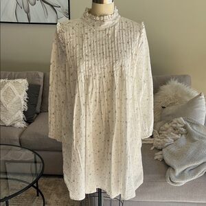 English Factory Floral Print Dress Size Small